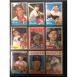 VINTAGE BASEBALL CARD LOT