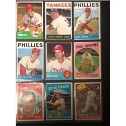 VINTAGE BASEBALL CARD LOT
