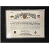 Image 2 : 2003 UD PATCH COLLECTION #UD-11 DEUCE McALLISTER