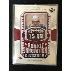 2003 UD NFL PATCH COLLECTION KLIFF KINGSBURY FOOTBALL CARD