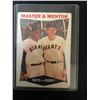 Image 1 : 1960 Topps #7 Master and Mentor Willie Mays Bill Rigney