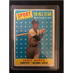 1958 Topps #482 Ernie Banks