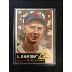 1953 Topps #78 Red Schoendienst