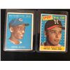 Image 1 : VINTAGE BASEBALL CARD LOT (BANKS/ MATHEWS)