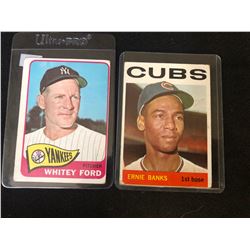 1960'S BASEBALL CARD LOT (WHITEY FORD/ ERNIE BANKS)