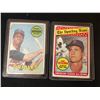 Image 1 : VINTAGE BASEBALL CARD LOT (ROBINSON/ YASTRZEMSKI)