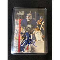GRANT FUHR SIGNED DONRUSS HOCKEY CARD