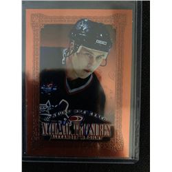 ALEXANDER MOGILNY SIGNED DONRUSS NATIONAL TREASURES HOCKEY CARD