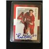 Image 1 : RED KELLY SIGNED HOCKEY CARD