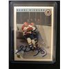 Image 1 : HENRI RICHARD SIGNED ULTIMATE HOCKEY TRADING CARD