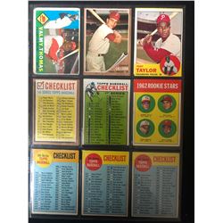 VINTAGE BASEBALL CARD LOT