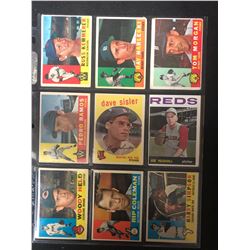 VINTAGE BASEBALL CARD LOT