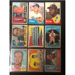 VINTAGE BASEBALL CARD LOT