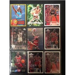 MICHAEL JORDAN BASKETBALL CARD LOT