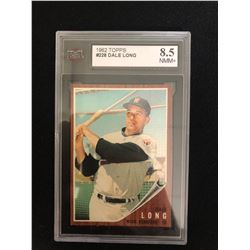 1962 TOPPS #228 DALE LONG (8.5 NMM+)