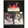 Image 1 : UPPER DECK HOCKEY CARD LOT (LINDHOLM, NELSON, CARTER)