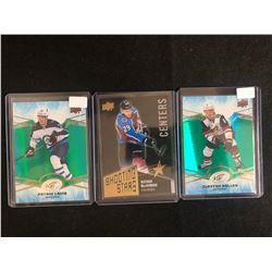 UPPER DECK HOCKEY STARS CARD LOT (LAINE, McKINNON, KELLER)