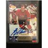 Image 1 : GUY LAFLEUR SIGNED 2002-03 UPPER DECK FOUNDATIONS HOCKEY CARD