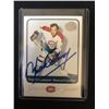 Image 1 : YVAN COURNOYER SIGNED GREATS OF THE GAME HOCKEY CARD