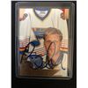 Image 1 : BRETT HULL SIGNED HOCKEY CARD