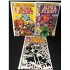 Image 1 : ALPHA FIGHT COMIC BOOK LOT #1-3 (MARVEL COMICS)