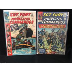 SGT. FURY & HIS HOWLING COMMANDOS COMIC BOOK LOT (MARVEL COMICS)