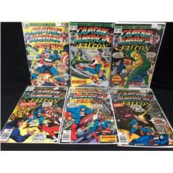 CAPTAIN AMERICA COMIC BOOK LOT (MARVEL COMICS)