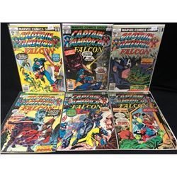 CAPTAIN AMERICA COMIC BOOK LOT (MARVEL COMICS)