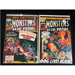 MONSTERS ON THE PROWL COMIC BOOK LOT