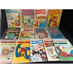 DENNIS THE MENACE COMIC BOOK LOT (FAWCETT)