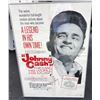 Image 1 : FRAMED 1969 JOHNNY CASH POSTER