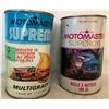 Image 2 : GR OF 2 MOTOMASTER OIL TINS - 1 PINT FULL