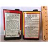 Image 2 : GR OF 2, MOTO-MASTER TINS - BODY POLISH & BRAKE FLUID - 20 OZ SIZE