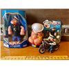 Image 1 : GR OF 4, POPEYE TOYS WITH ORIGINAL PACKAGING.