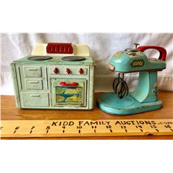 MFZ TOYS - TIN STOVE & MIXER