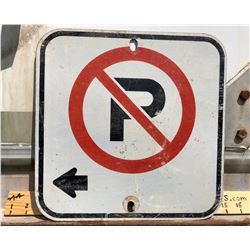 ROAD SIGN - NO PARKING