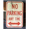 Image 1 : NO PARKING ROAD SIGN