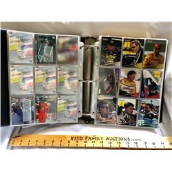 GR OF 4, NASCAR COLLECTOR CARD ALBUMS