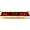 Image 1 : DECO 'BAD BOY BLVD' ROAD SIGN