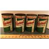 Image 1 : GR OF 4, CASTROL MOTOR OIL TINS - 1 QT SIZE