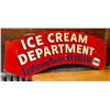Image 2 : BORDENS ICE CREAM CARDBOARD DS SIGN - 40"