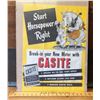 Image 1 : CASITE DISPLAY POSTER - START HORSEPOWER RIGHT