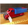 Image 1 : 1930'S TIN DUMP TRUCK WITH WOOD WHEELS