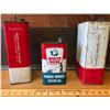 Image 2 : GR OF 3, WHITE ROSE MOTOR OIL CANS