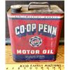 Image 1 : CO-OP MOTOR OIL CAN - 6 QT SIZE