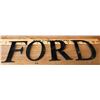 Image 1 : FORD METAL CUT OUT LETTERS