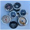 Image 1 : GR OF 7, VINTAGE CAR CLOCKS INCLUDING FORD