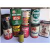 Image 1 : GR OF 10, MISC OIL TINS