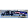 Image 1 : SCALE MODEL TRANSPORT TRAILER TRUCK