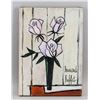 Image 2 : French Expressionist Oil Canvas Signed Illegibly